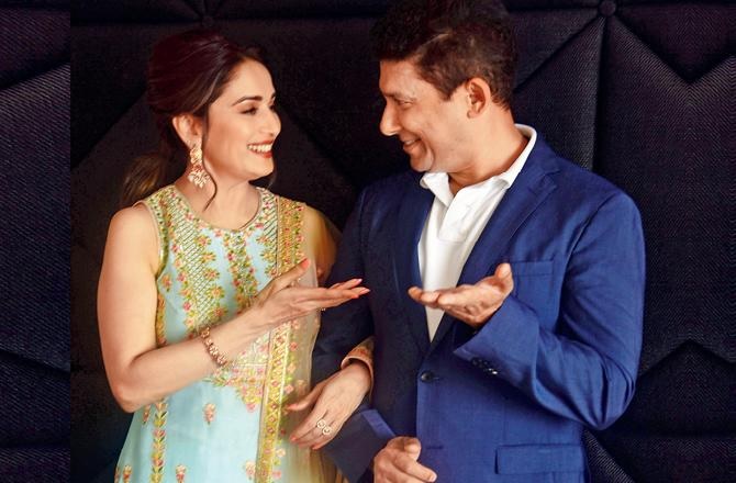 Madhuri And Amitabh