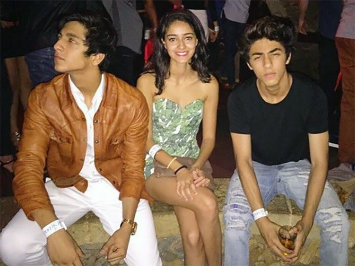 Aryan Khan And Ananya Panday