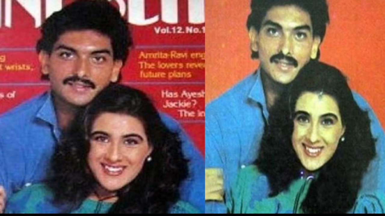 Ravi Shastri - Amrita Singh