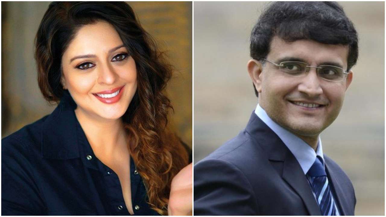 Sourav Ganguly - Nagma