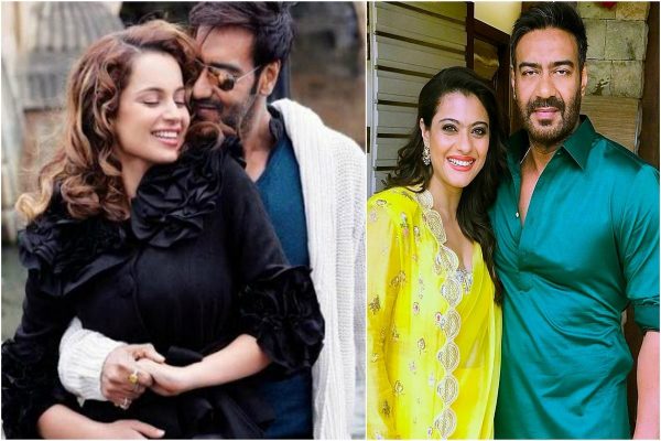 ajay devgn and kangana ranaut and kajol