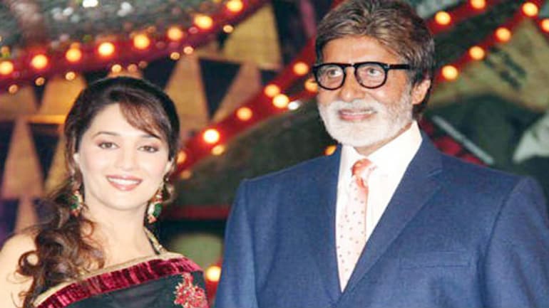 amitabh bachchan and madhuri dixit