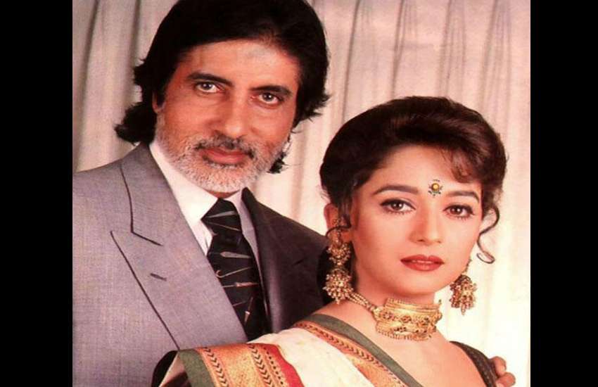 amitabh bachchan and madhuri dixit