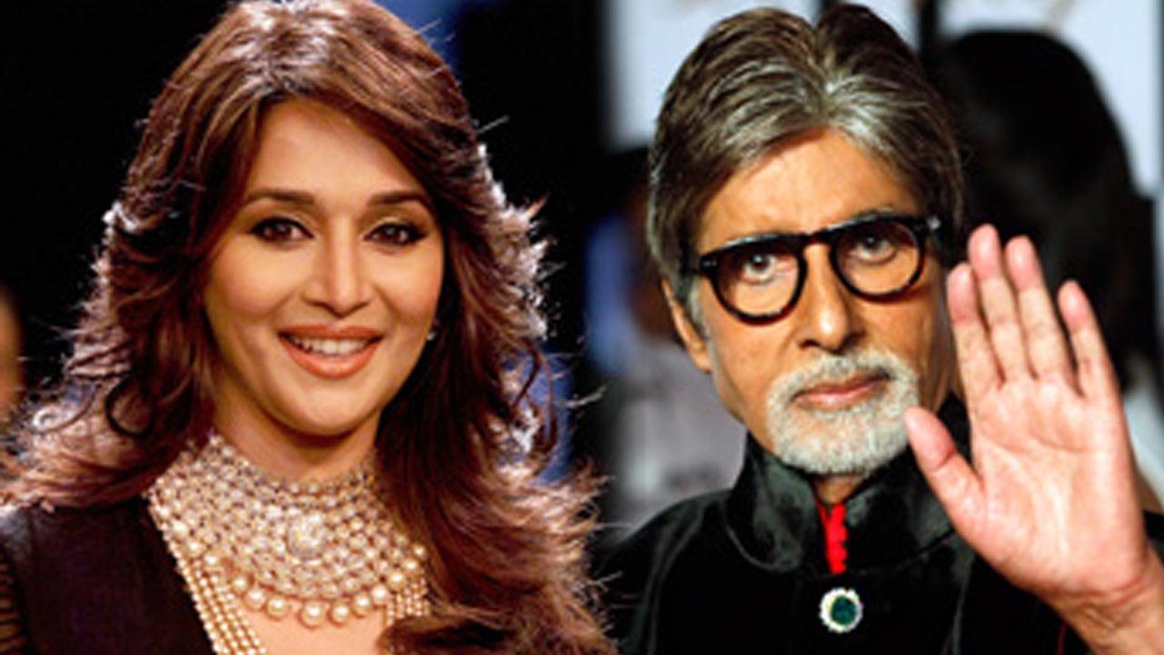 amitabh bachchan and madhuri dixit