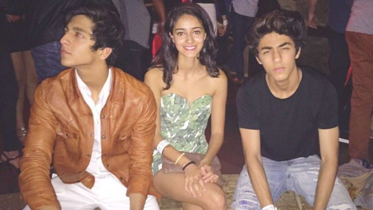 ananya pandey with aryan khan