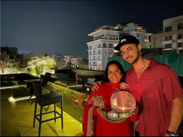 arpita khan and aayush sharma karwa chauth