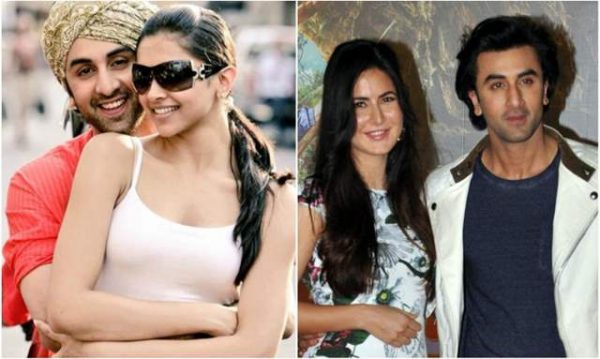 deepika padukone and katrina kaif and ranbir