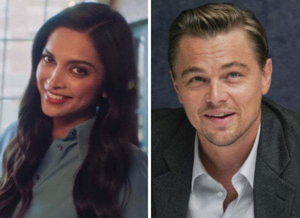 deepika padukone and leonardo dicaprio