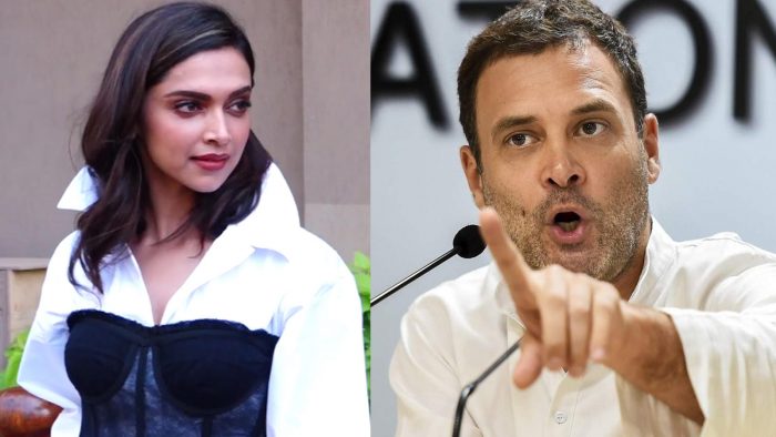 deepika padukone and rahul gandhi