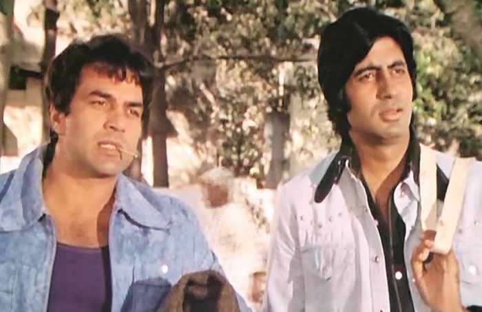 dharmendra and amitabh bachchan