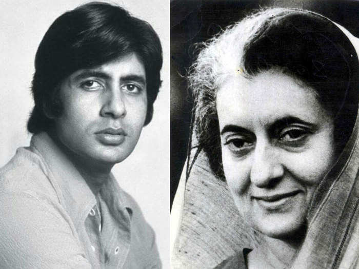 indira gandhi amitabh bachchan