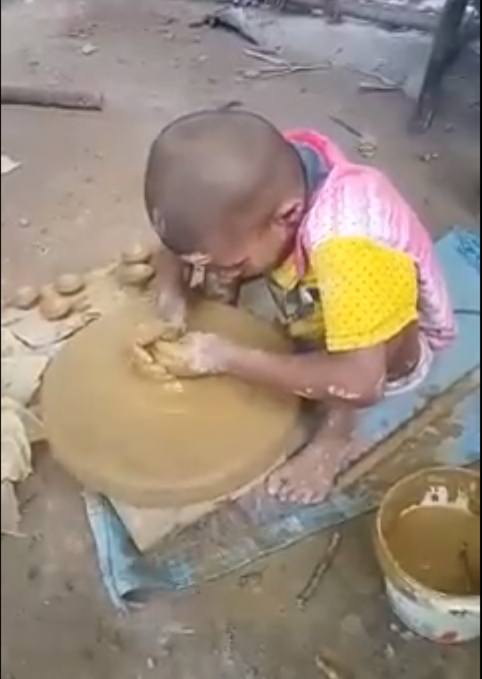 ips-shares-video-of-kids-making-earthen-lamps