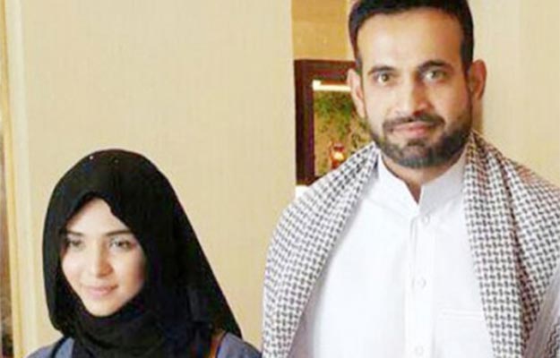 irfan pathan and safa baig