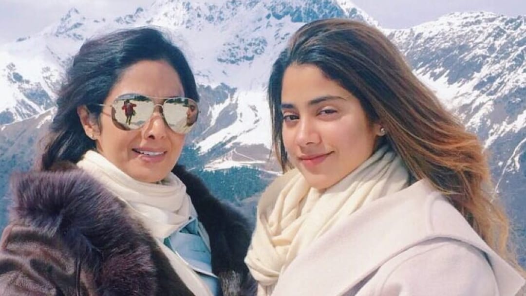 janhvi kapoor and sridevi