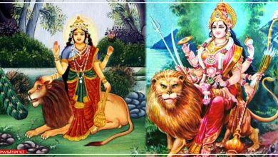 maa durga vahan sher