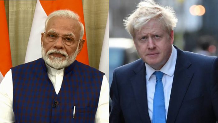 modi and boris johnson