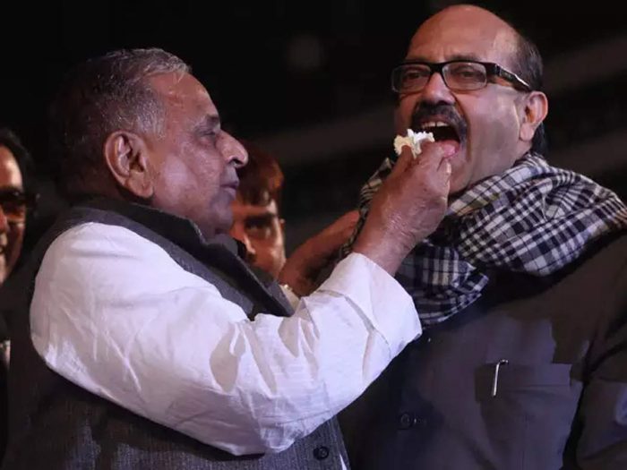 mulayam singh yadav amar singh