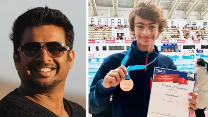 r madhavan son won 7 medal