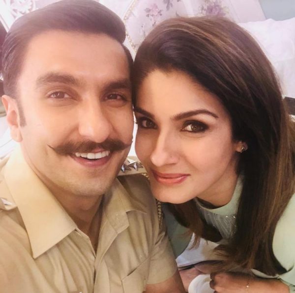 raveena tandon and ranveer singh