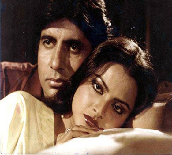 Amitabh Bachchan and Rekha  Close enough but not Together