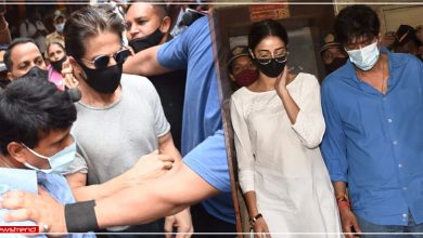 shahrukh khan ananya panday ncb office