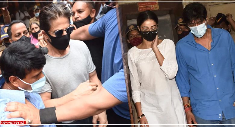 shahrukh khan ananya panday ncb office