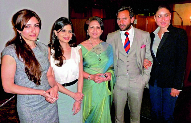 sharmila tagore and kareena kapoor and soha saba