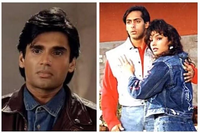 sunil shetty and salman khan 