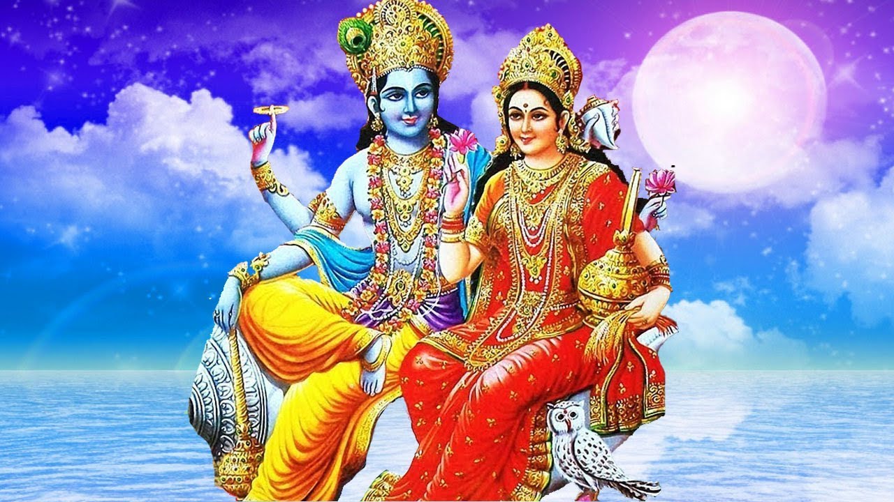 vishnu and laxmi