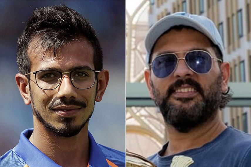 yuvraj singh and yuzvendra chahal