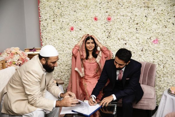 मलाला यूसुफजई की शादी की तस्वीर