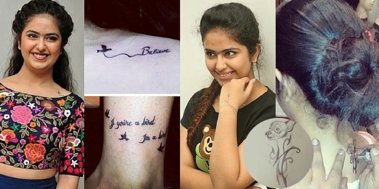 Avika Gor tattoo