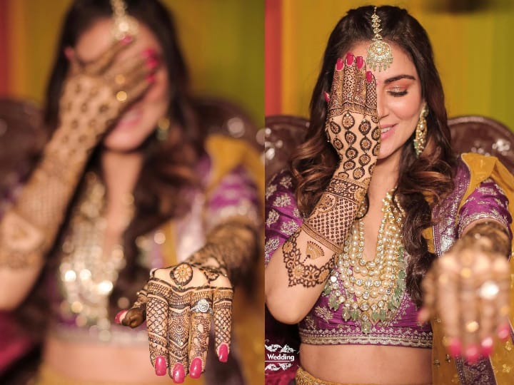 Shraddha Arya Mehendi Ceremony