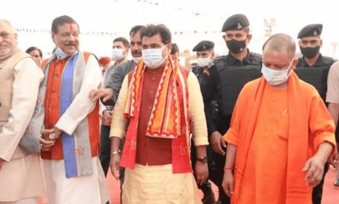 CM Yogi Adityanath in Gorakhpur