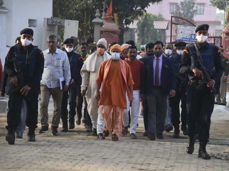 CM Yogi Adityanath in Gorakhpur