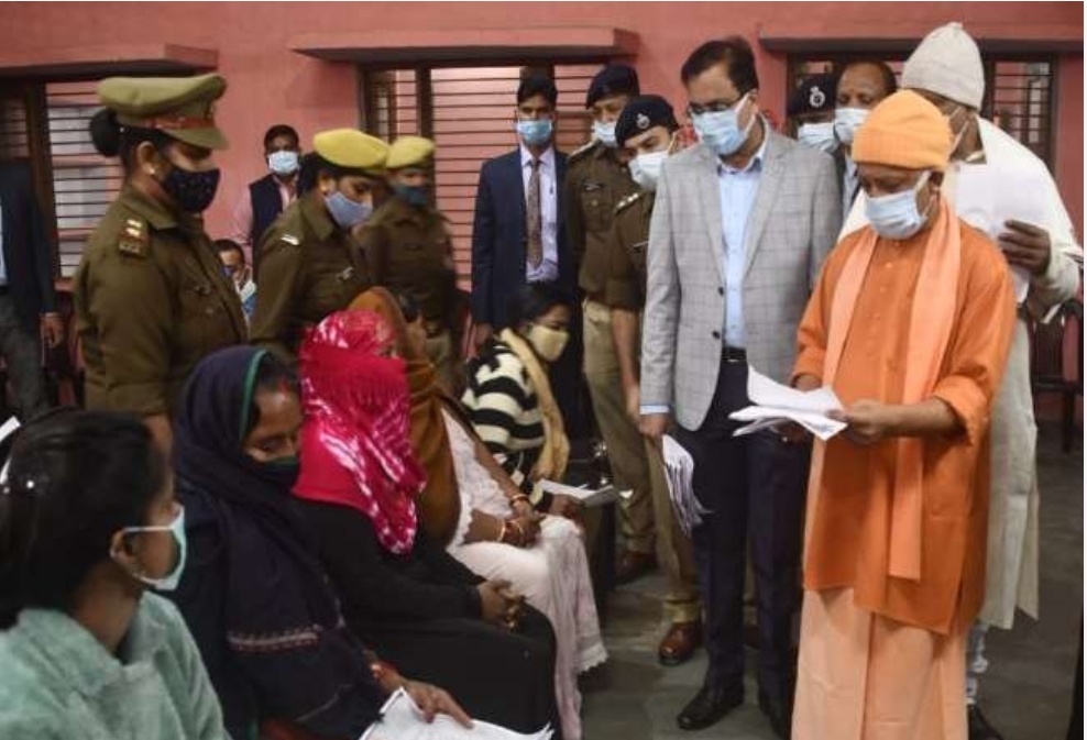 CM Yogi Adityanath in Gorakhpur