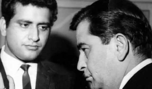 Raj Kapoor And Manoj Kumar