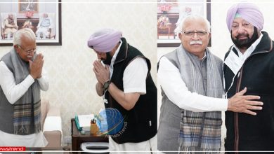 Manohar Lal Khattar captain amrinder singh