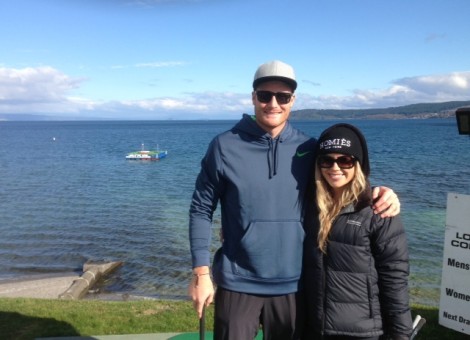 Martin Guptil and Laura McGoldrick