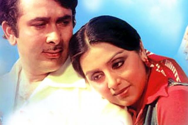 Randhir Kapoor and Neetu Singh