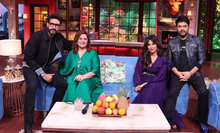 abhishek and chitrangada kapil sharma show