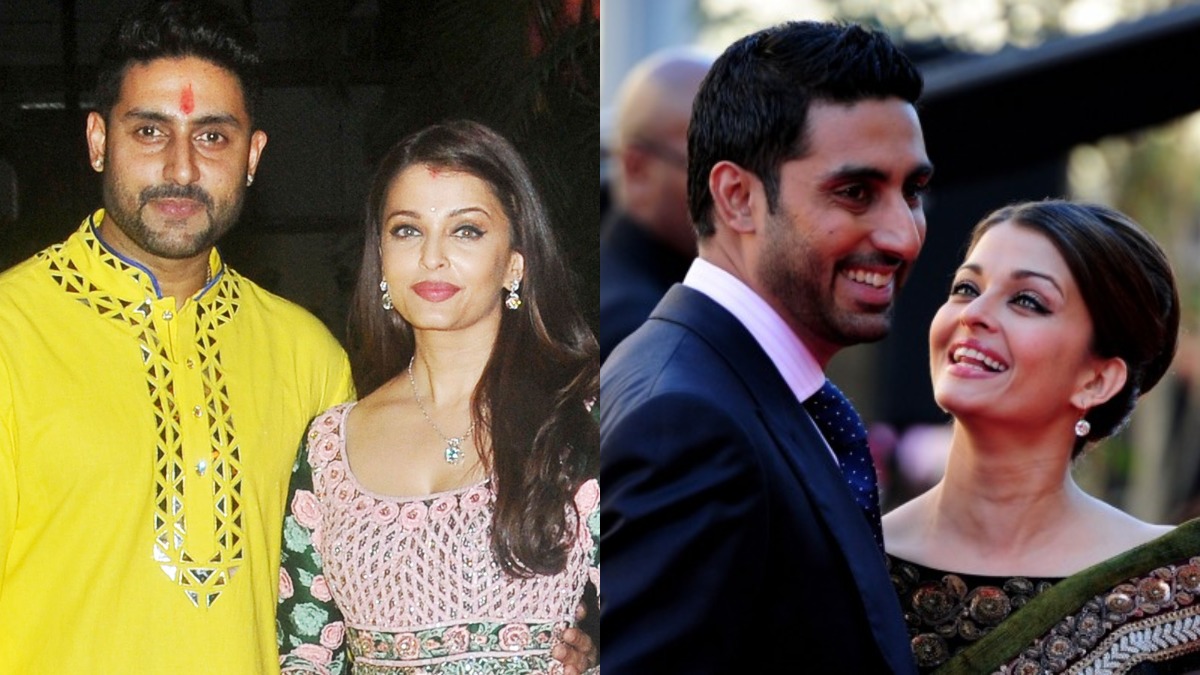 aishwarya rai bachchan and abhishek bachchan