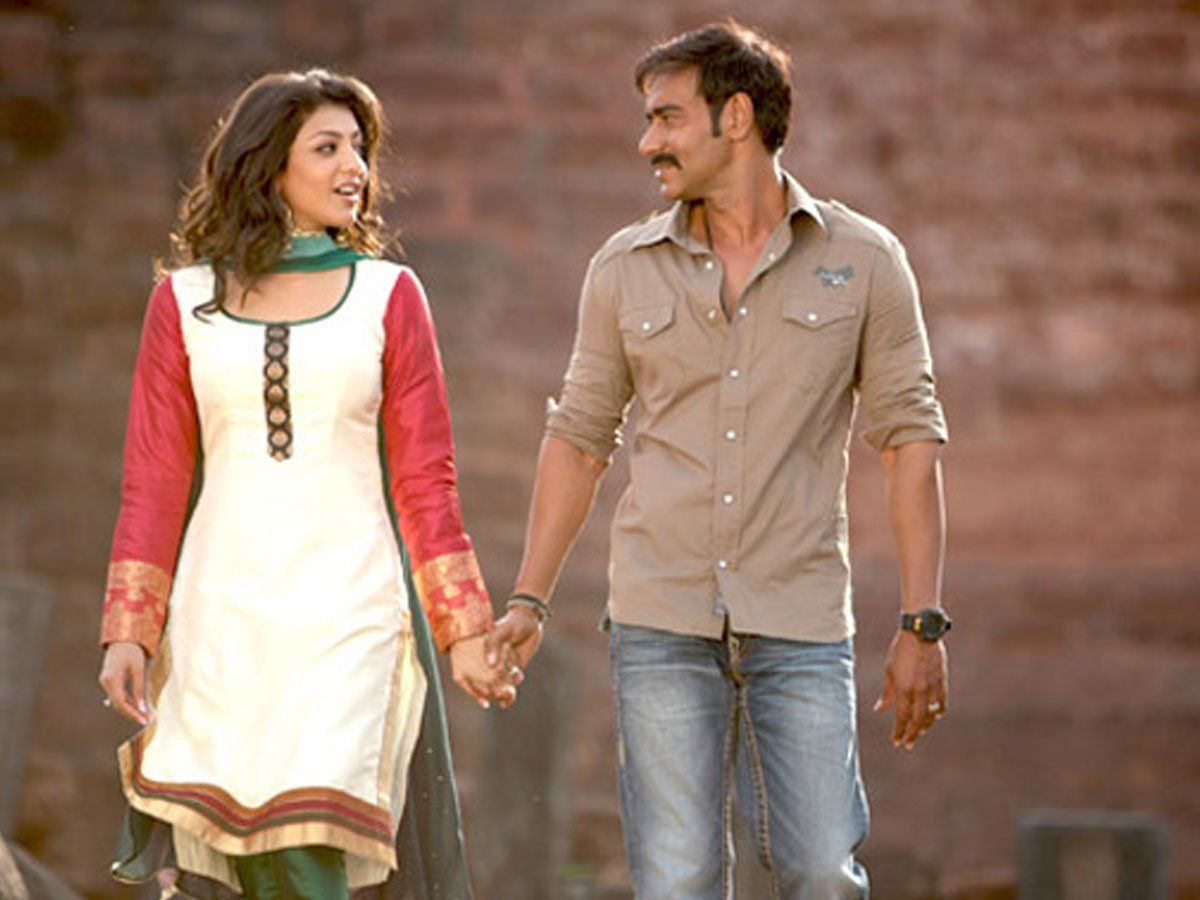 ajay devgan and kajal agarwal