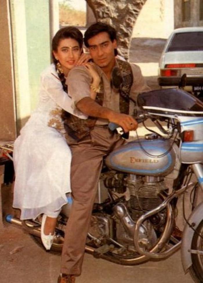 ajay devgan and karishma