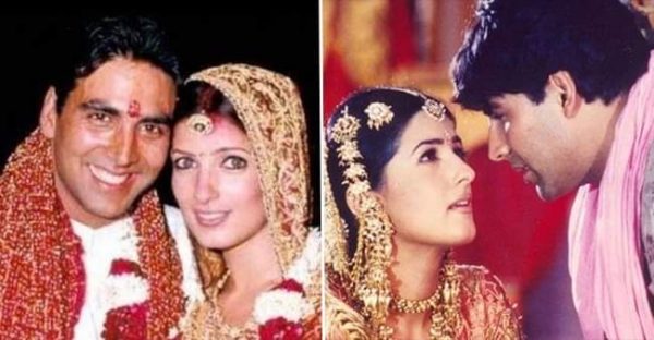 akshay kumar and twinkle marriage