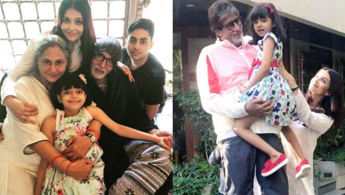 aradhya with big b