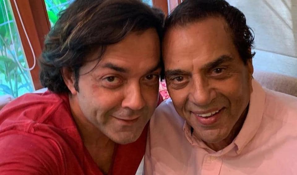 dharmendra and bobby deol