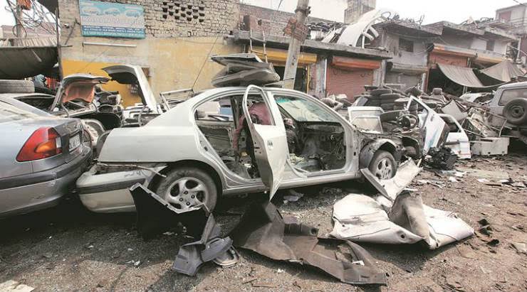 ghaziabad vehicle cutting market