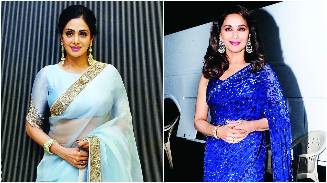 madhuri dixit and sridevi