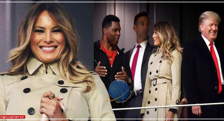 melania trump video viral